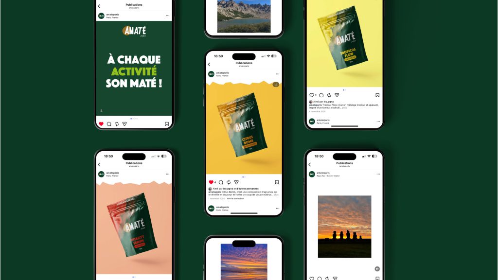 &Aacute;mat&eacute; - R&eacute;seaux sociaux