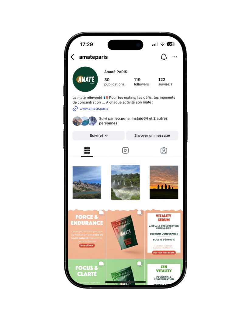 &Aacute;mat&eacute; - R&eacute;seaux sociaux