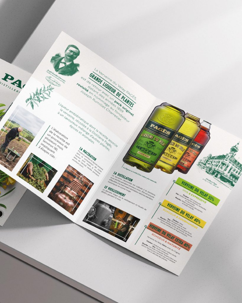 Verveine du Velay - Grande liqueur de plantes - Lancement