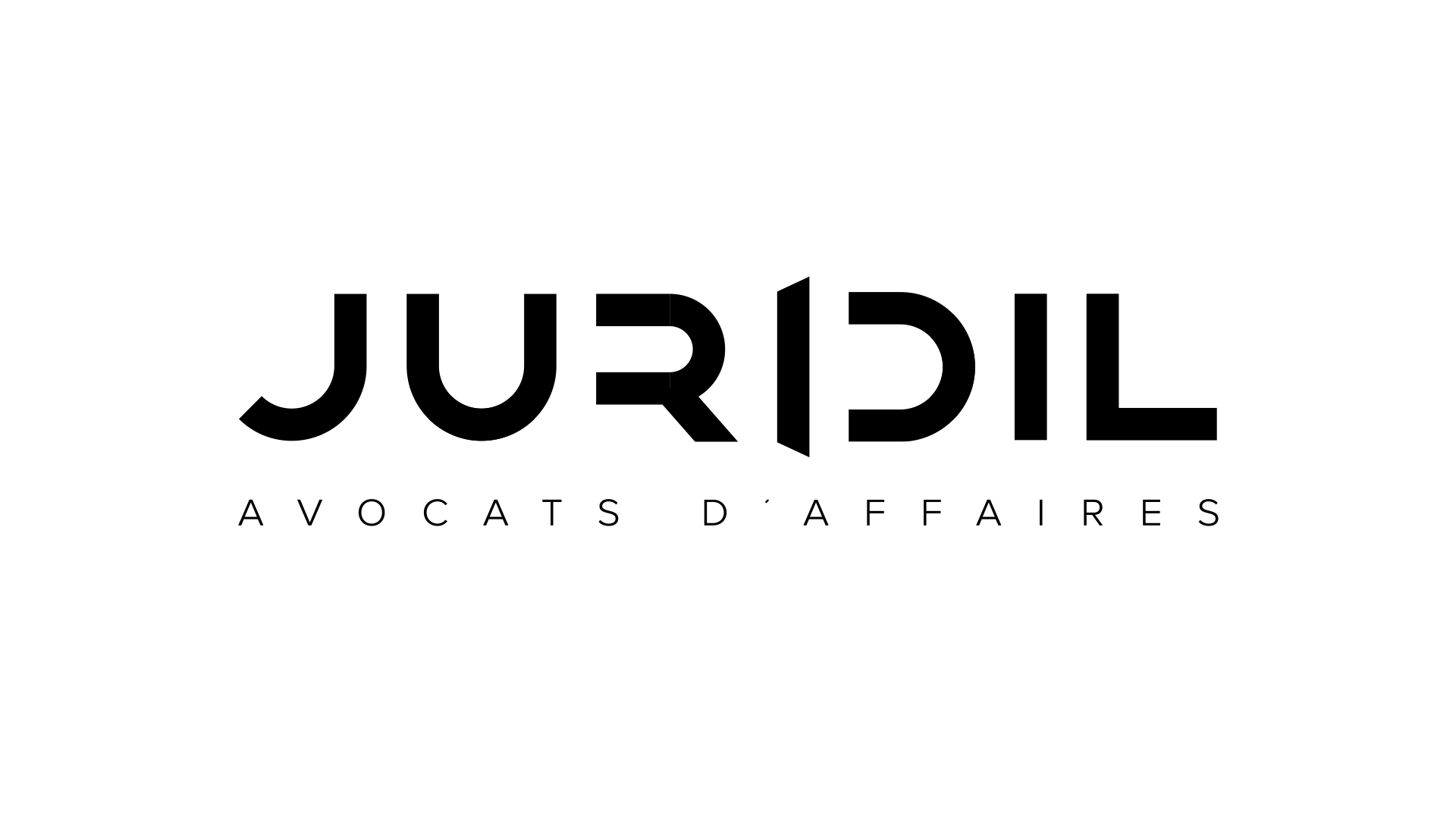 Juridil - Avocat d'affaires - le logo typographique final