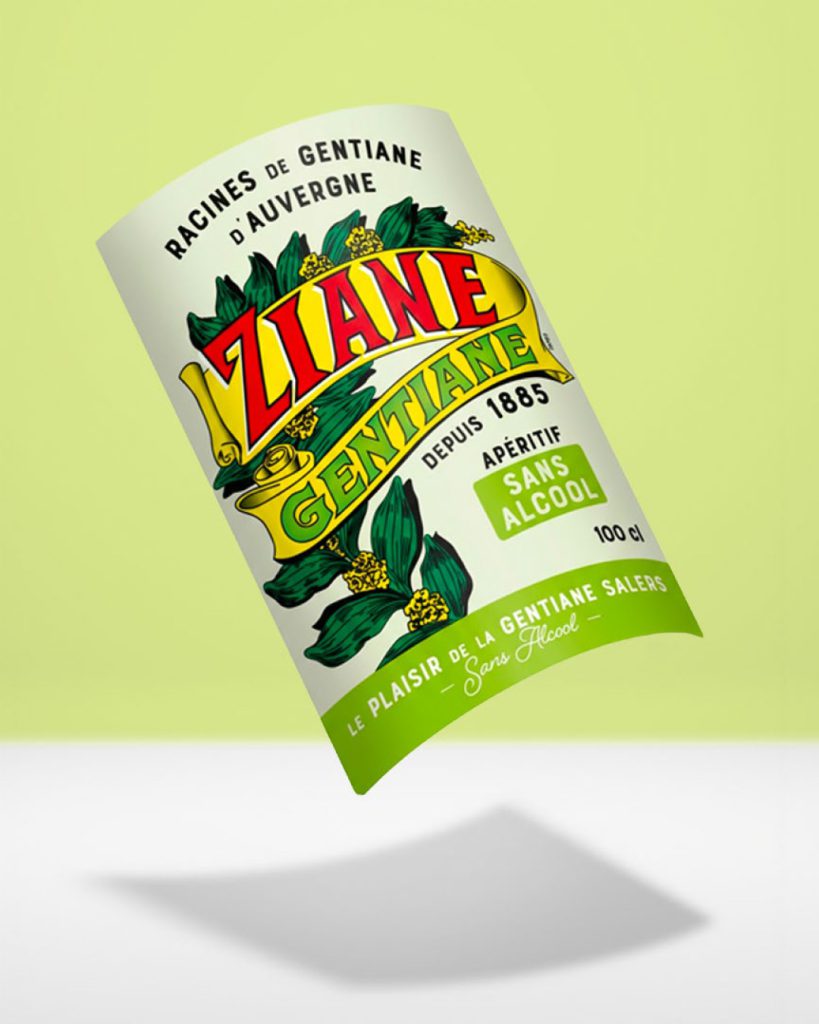Ziane - Sans alcool - Etiquette